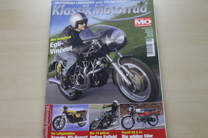 Deckblatt MO Klassik Motorrad (06/2006)